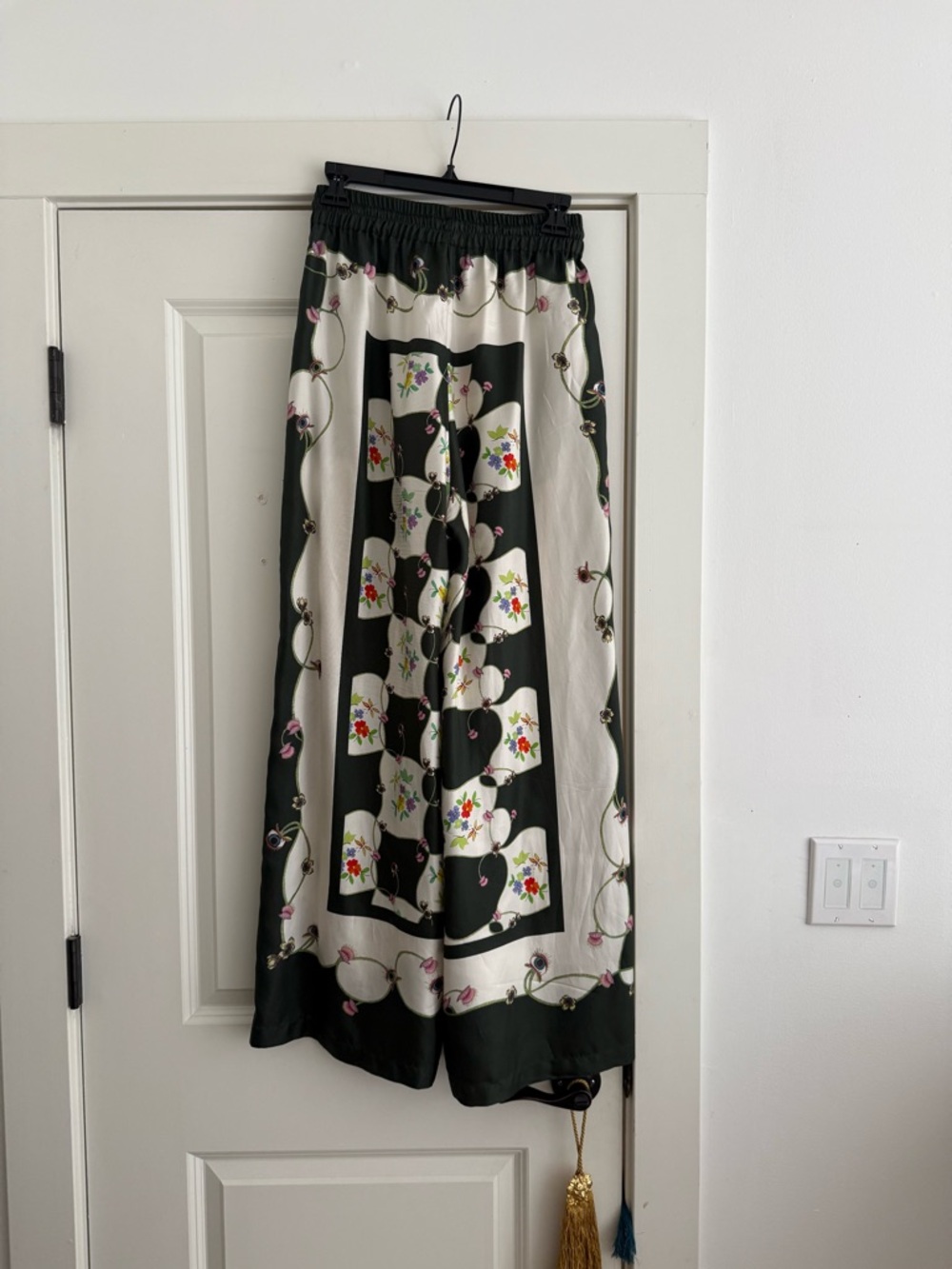 Alemais Venus Silk Wide Leg Pants